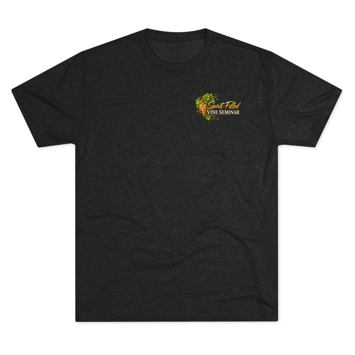 Spirit-Filled Vine Seminar T-Shirt, John 15 Abiding, Bear Fruit & Be Sent