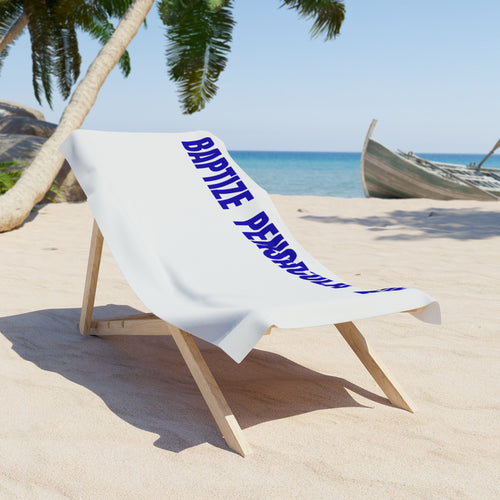Baptize Pensacola '26 Beach Towel