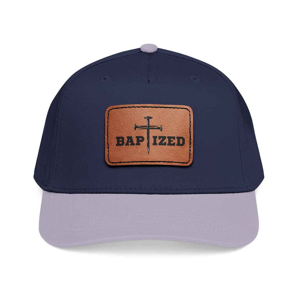 Baptized Leather Patch Baseball Cap
