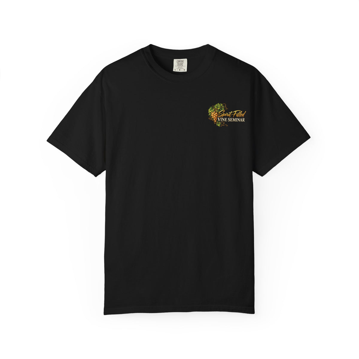 Vine Seminar (Comfort Colors Tee) "Abide • Bear Fruit • Be Sent" John 15