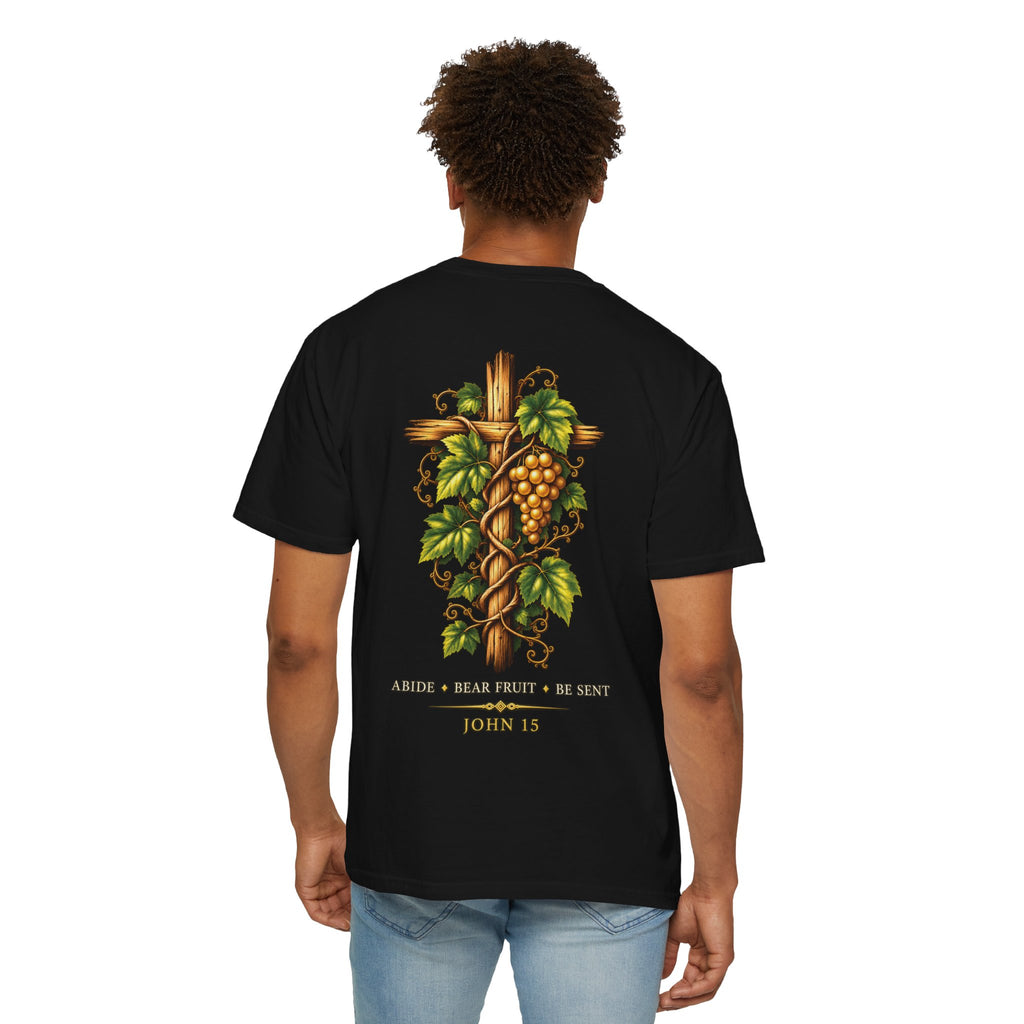 Vine Seminar (Comfort Colors Tee) "Abide • Bear Fruit • Be Sent" John 15