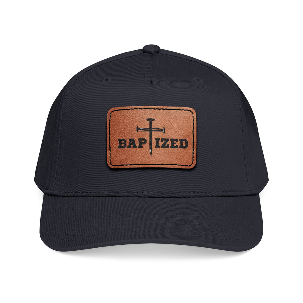 Baptized Leather Patch Baseball Cap