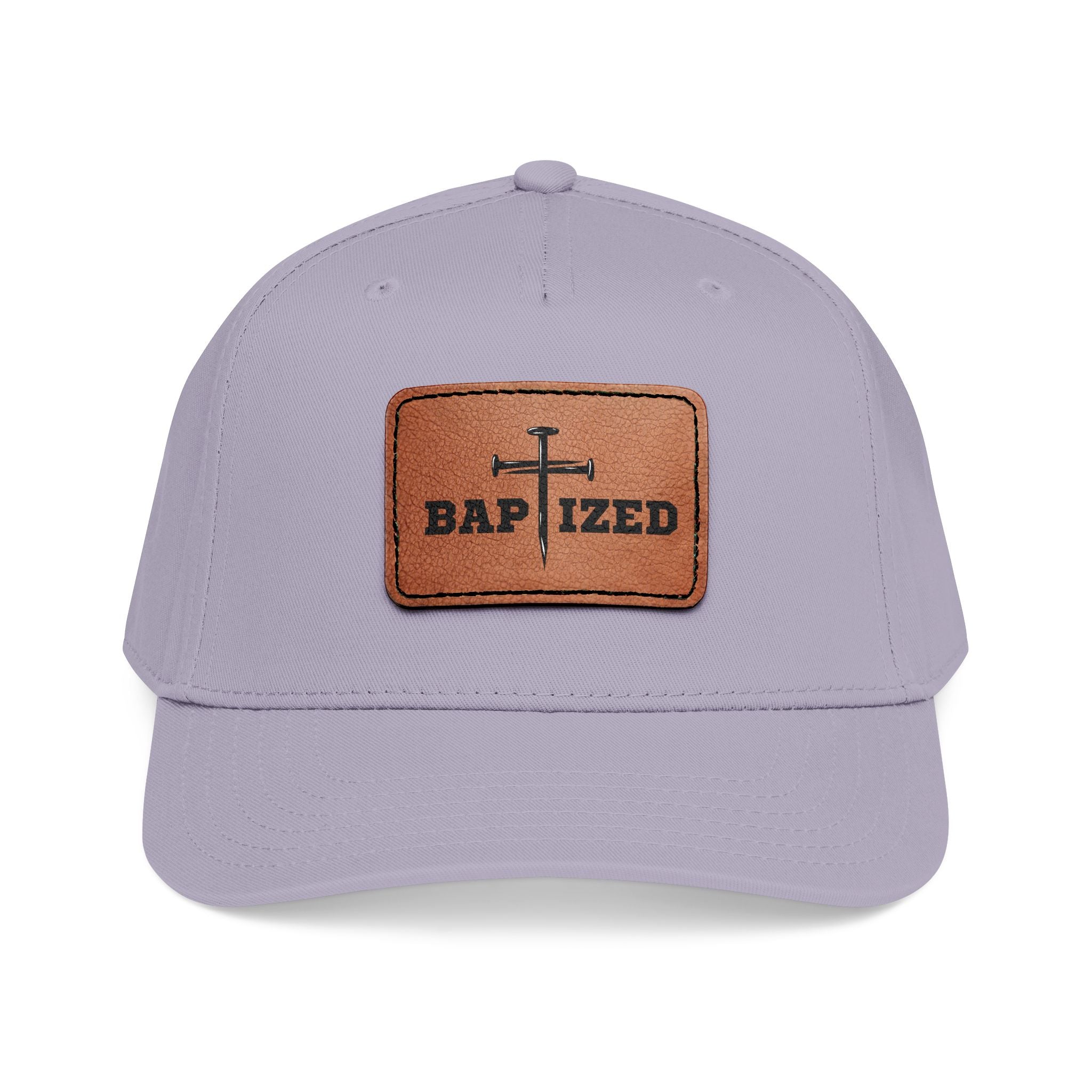 Baptized Leather Patch Baseball Cap