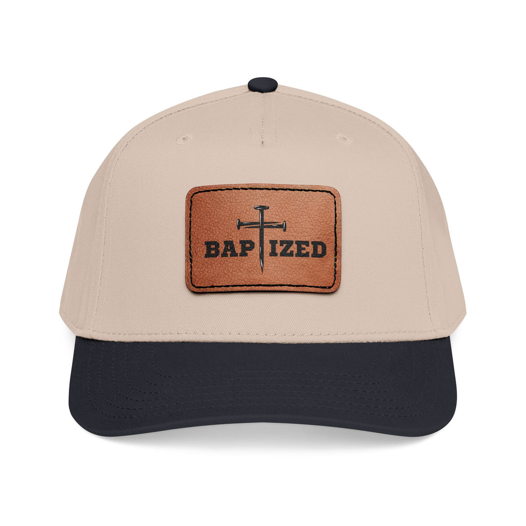 Baptized Leather Patch Baseball Cap