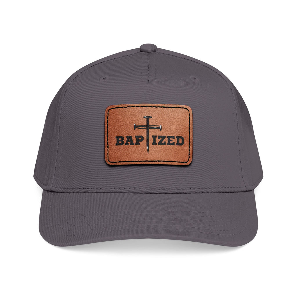 Baptized Leather Patch Baseball Cap