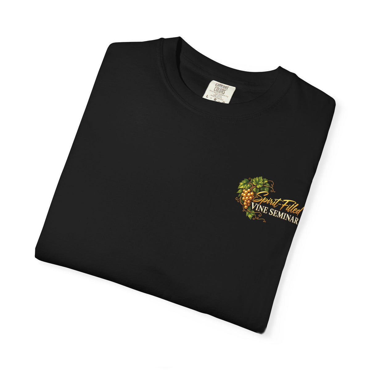 Vine Seminar (Comfort Colors Tee) "Abide • Bear Fruit • Be Sent" John 15