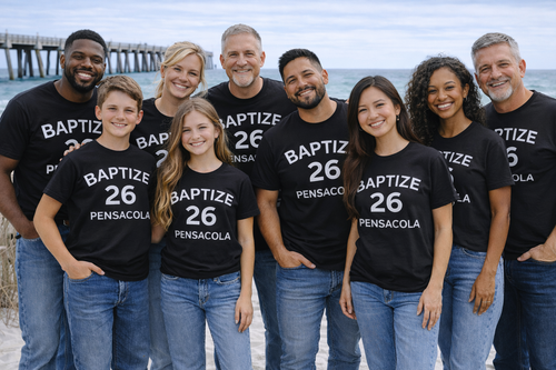 Baptize Pensacola 2026 T-Shirt