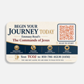 Emmaus Road: The Commands of Jesus Invitation Card
